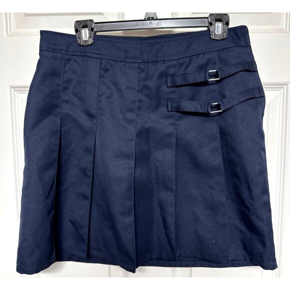 French Toast Skort Girls Size 16.5 Plus Blue Uniform Skirt - Picture 1 of 5